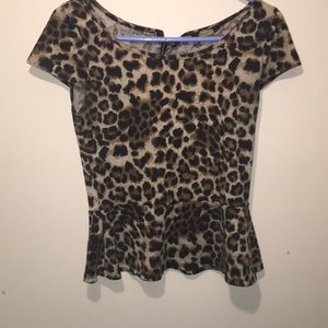 Cheetah print top
